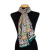 Multicolored scarf inspired by the Islamic art of the Alhambra in Granada